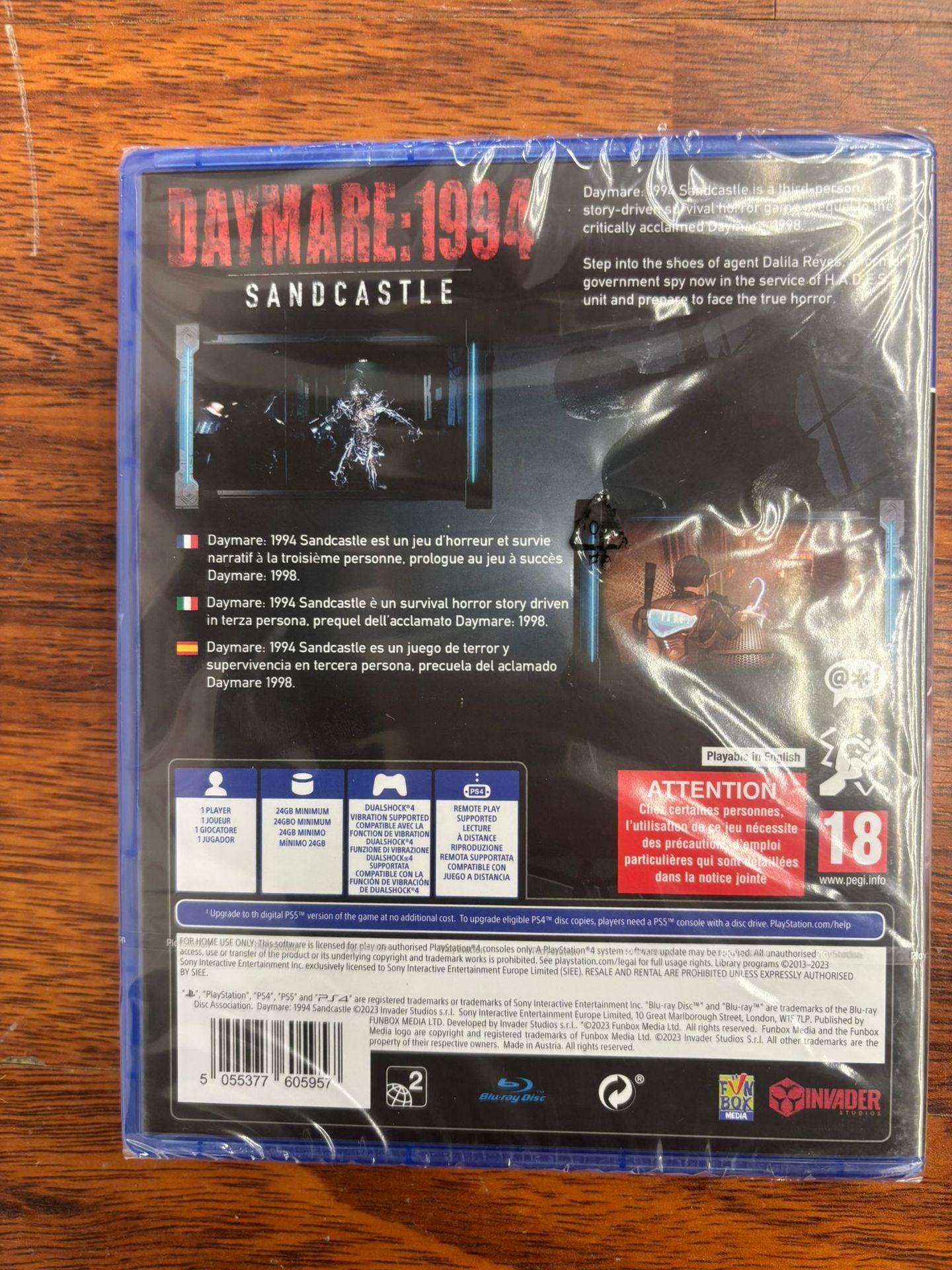 Daymare 1994 Sandcastle PS4/PS5 FR/IT/ES Daymare 1994 Sandcastle PS4/PS5 FR/IT/ES